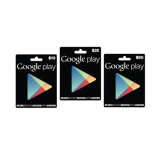 google play gift card 50USD