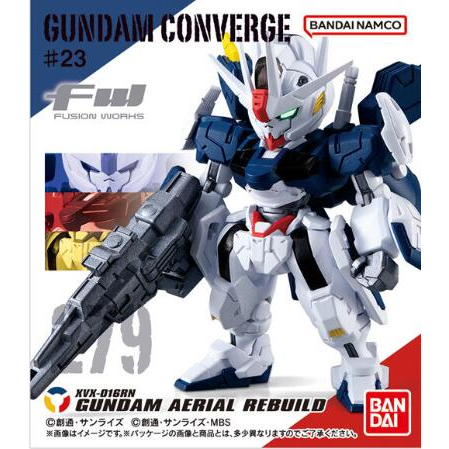 FW GUNDAM CONVERGE #23 單售279 風靈鋼彈（修改型）代理版 盒玩 FW 鋼彈