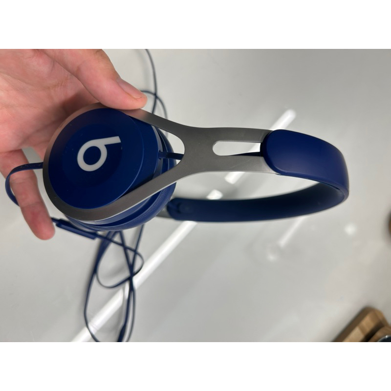 Beats 有線耳機 耳罩式 藍色 二手