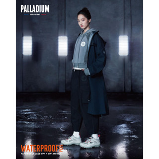 限量商品 CBF 免運 女款 PALLADIUM 服配23 防水連帽長版風衣外套 198450-009