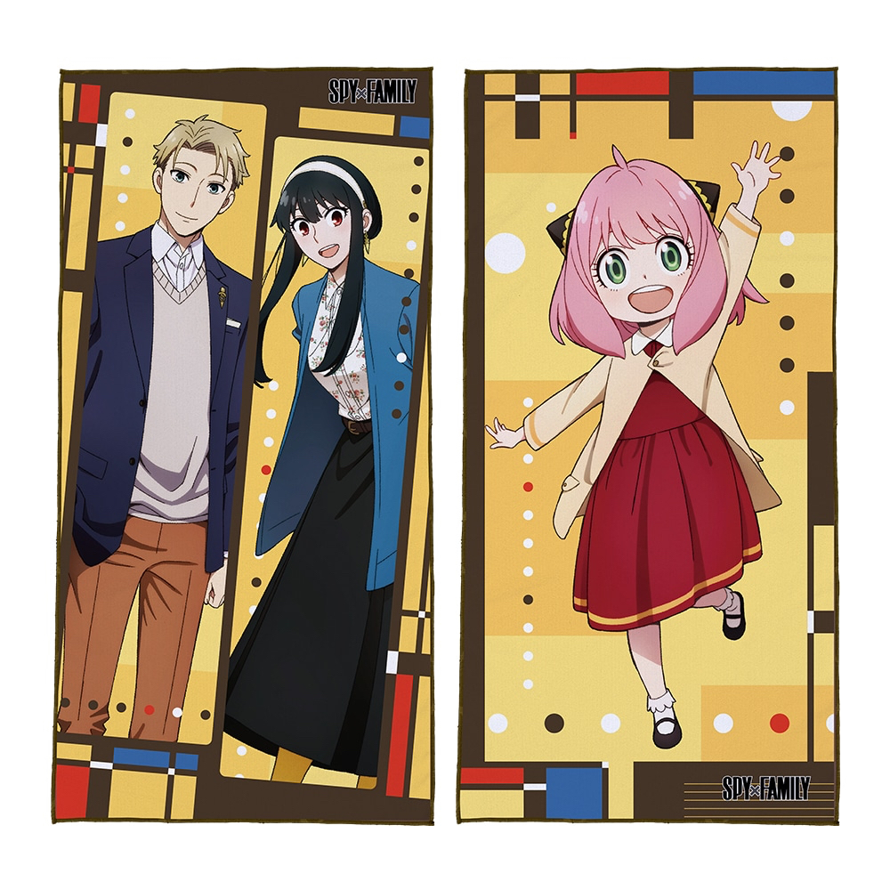 間諜家家酒 日版 premium 浴巾 vol.3 安妮亞 約兒 羅伊德 SEGA