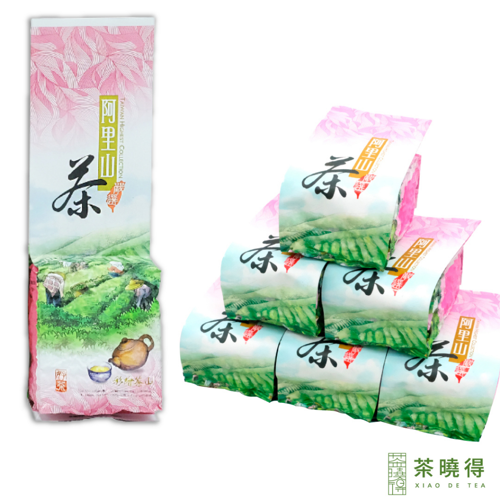 【茶曉得】阿里山香醇清新烏龍茶 150gx2件組