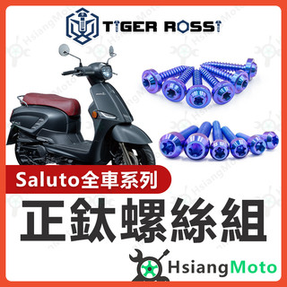 【翔好機車】Saluto 螺絲 鈦螺絲 鈦合金螺絲 寶藍 鐵板牙 車殼螺絲 空濾螺絲 鐵板牙螺絲 Saluto 改裝