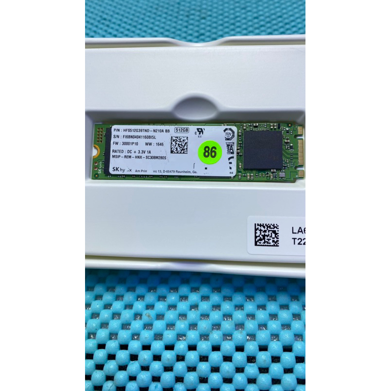 含稅價 Sk hynix 海力士 512GB SSD M.2  照片現況出售 二手良品 86號