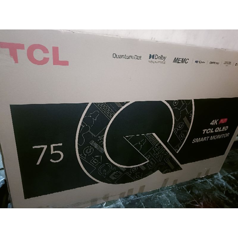 TCL 75吋液晶電視二手九成新C725