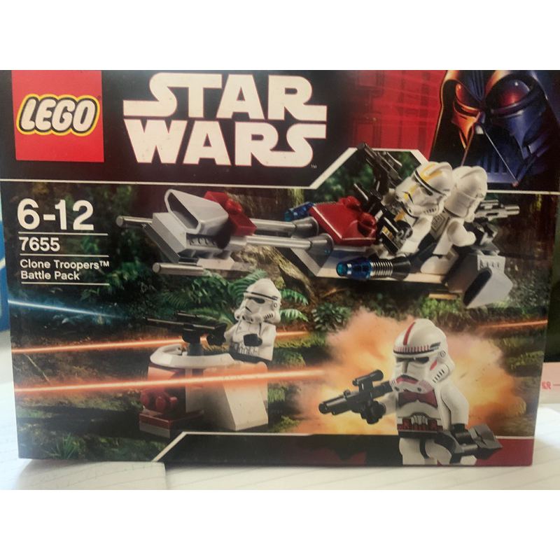 LEGO 7655 STAR WARS Clone Troopers Battle Pack 徵兵包