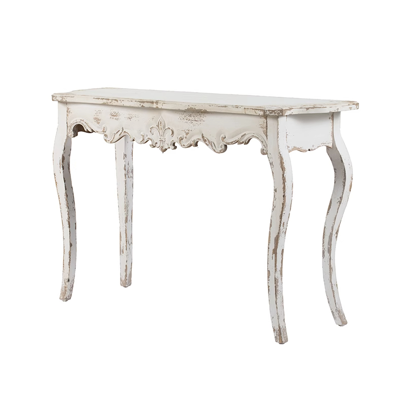 &lt;覓心家居&gt;ZZ011 歐式法式鄉村風復古雕花玄關桌臺邊桌梳妝桌書桌裝飾家具