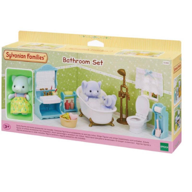蘿絲車庫：代購Sylvanian Families 森林家族 大象女孩浴室組