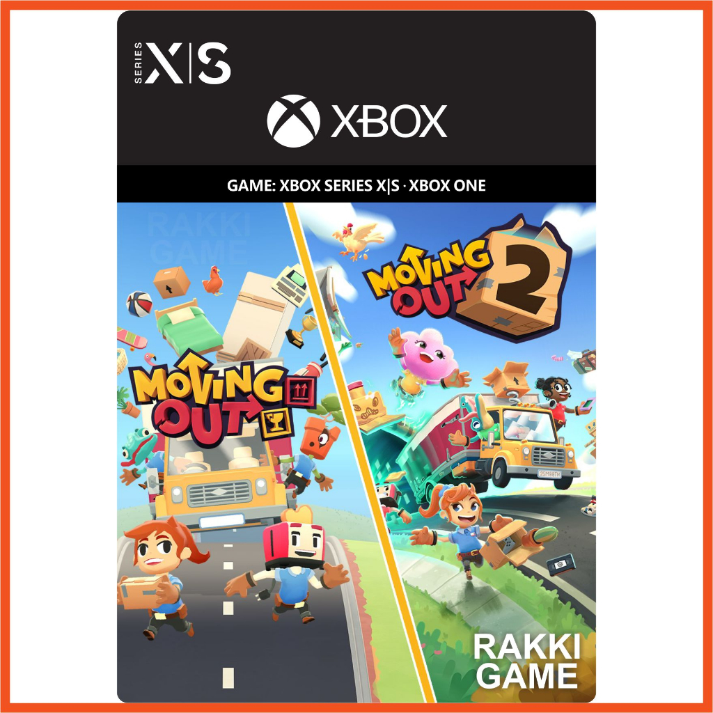 [正版序號&amp;發票] XBOX 胡鬧搬家 中文版 分手搬家 MOVING OUT 雙人遊戲 ONE Series X S