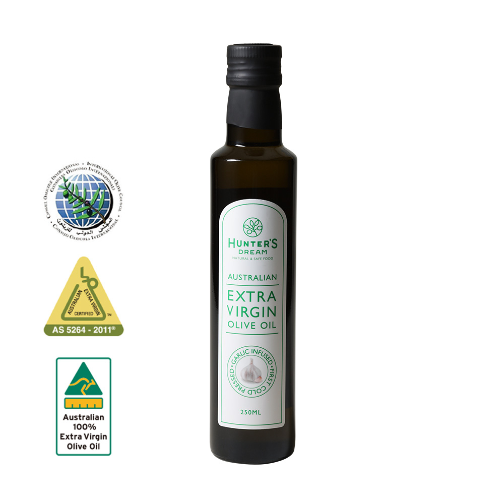 獵人谷之夢 澳洲蒜味特級初榨橄欖油(250ml/瓶)