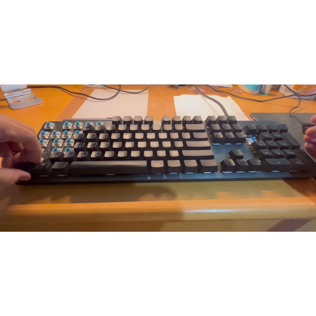 羅技鍵盤 Logitech G512 G910 G810 PRO X 502GPW LED 燈 更換 維修