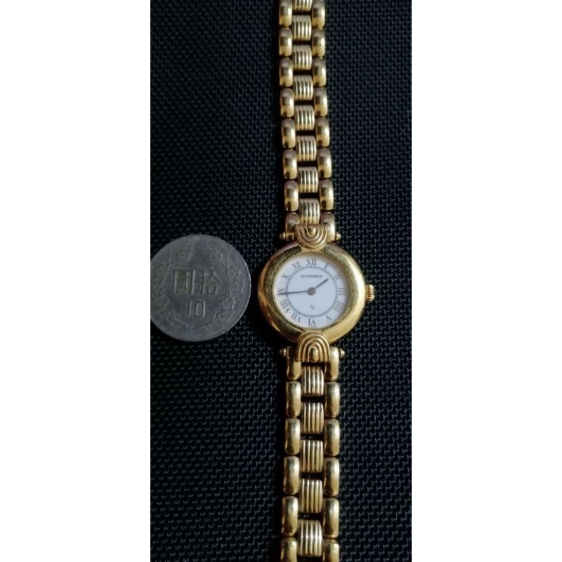 寶齊萊經典女錶/Bucherer/古董金錶/經典時尚/復古手錶