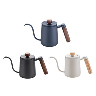 伴桌｜Tiamo 鶴嘴細口壺 (木柄) 350ml/600ml(手沖壺 細口壺 手沖咖啡壺 HA1667 HA1668)
