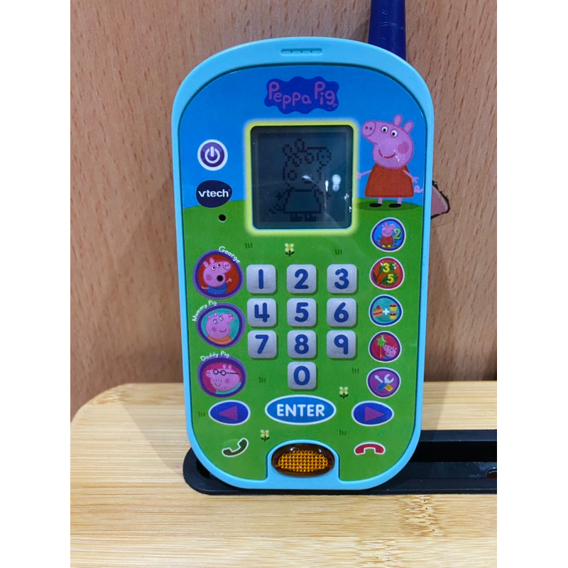 佩佩豬props pig vtech 兒童手機 遊戲 聲光玩具