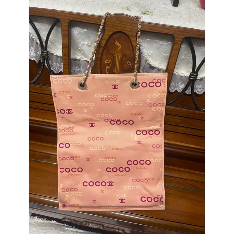 coco Chanel  香奈兒 琴譜包 手提袋