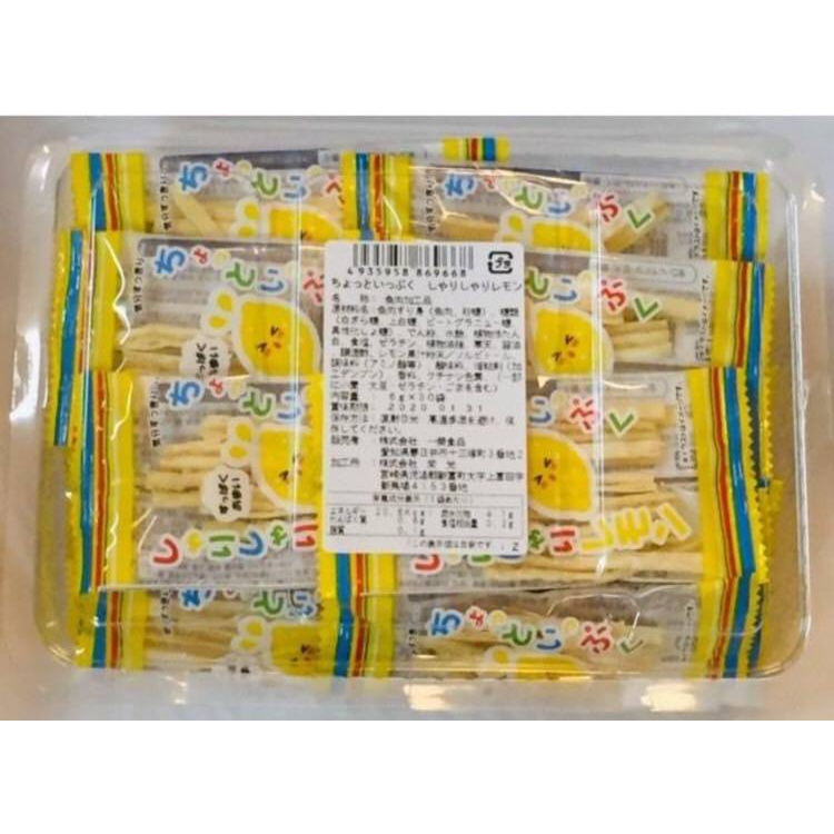 (平價購)  日本 一榮 盒裝 鱈魚絲 鱈魚香絲 檸檬風味180g