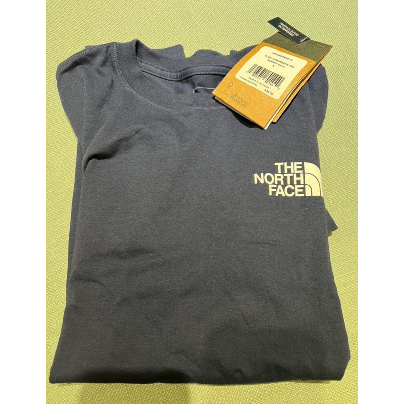 The North Face 北臉 女藍短T (W SIS THROWBACK TEE SUMMIT NAVY )