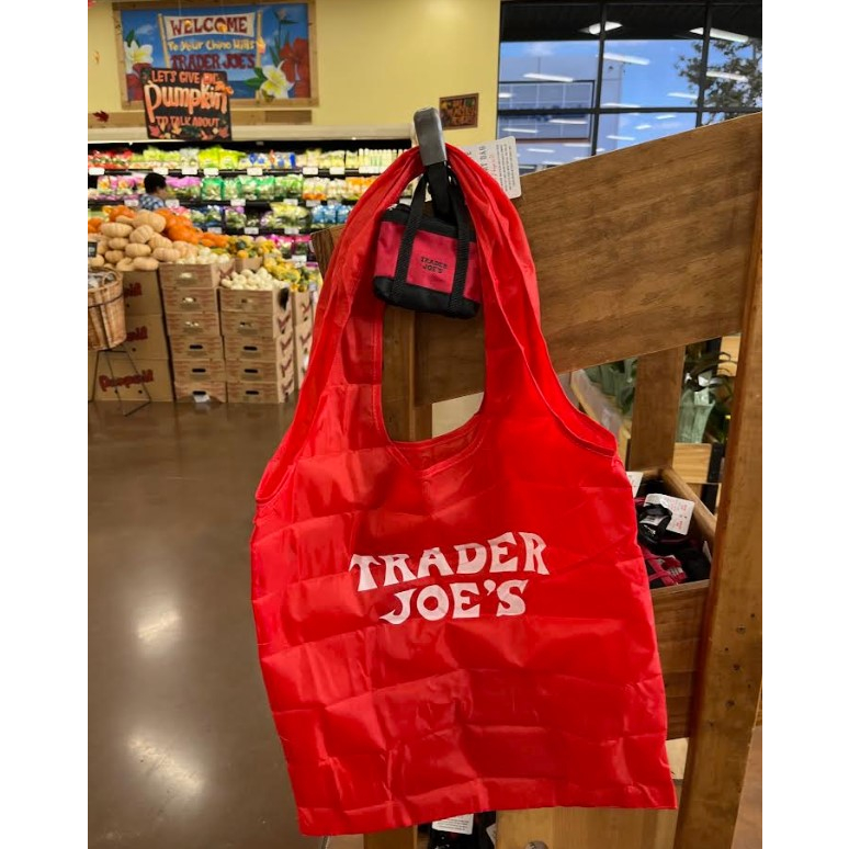 Trader Joe's 可收納環保購物袋 +零錢包