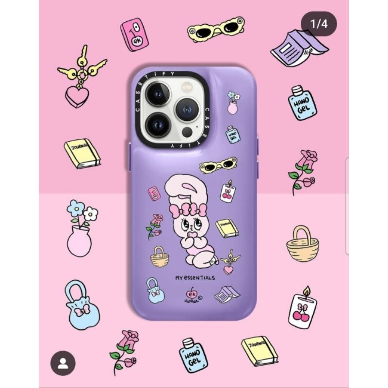 （闆娘二手）iPhone 14pro casetify Esther Bunny手機殼