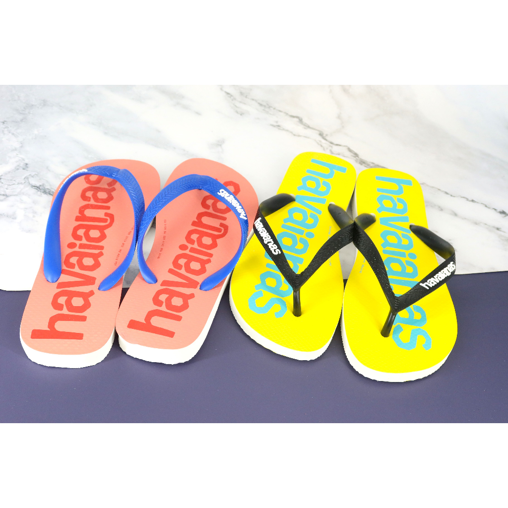 中壢實體店面 Havaianas哈瓦仕 夾腳拖/人字拖鞋 TOP LOGOMANIA ll 沙灘 海灘 海邊