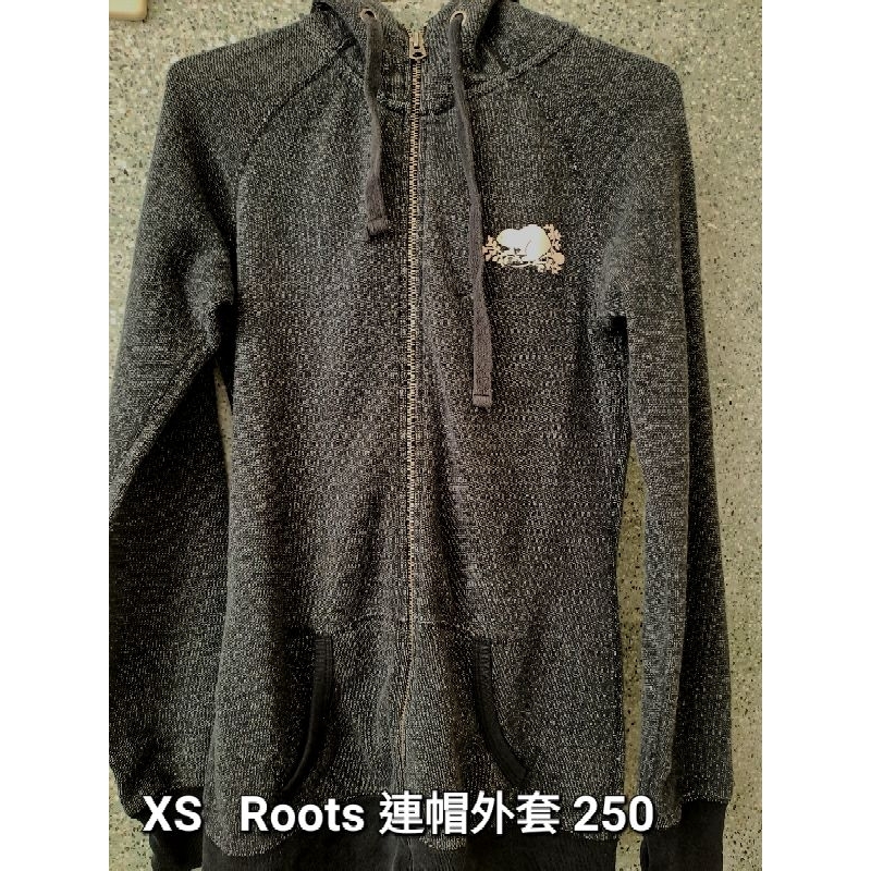 二手衣服 Roots 連帽外套 XS