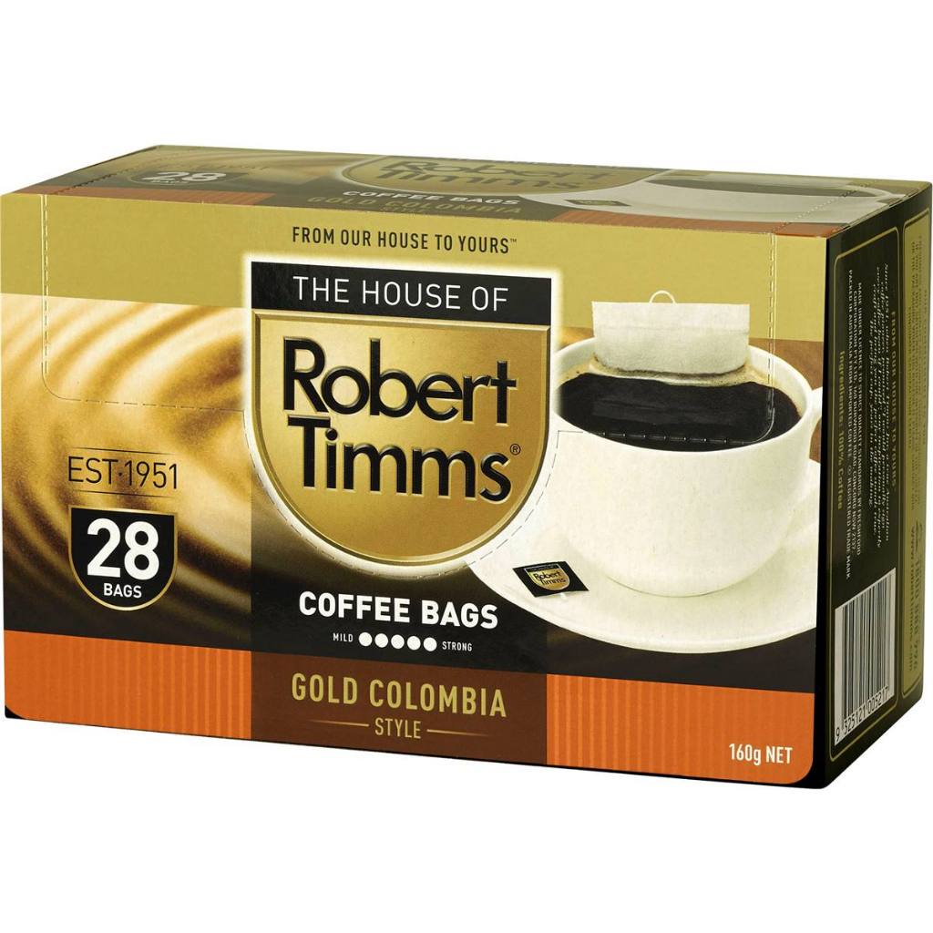 +溫妮Winnie+ 澳洲代購🇦🇺【ROBERT TIMMS】摩卡肯亞濾袋咖啡/義式濾袋咖啡/黄金哥倫比亞濾袋咖啡