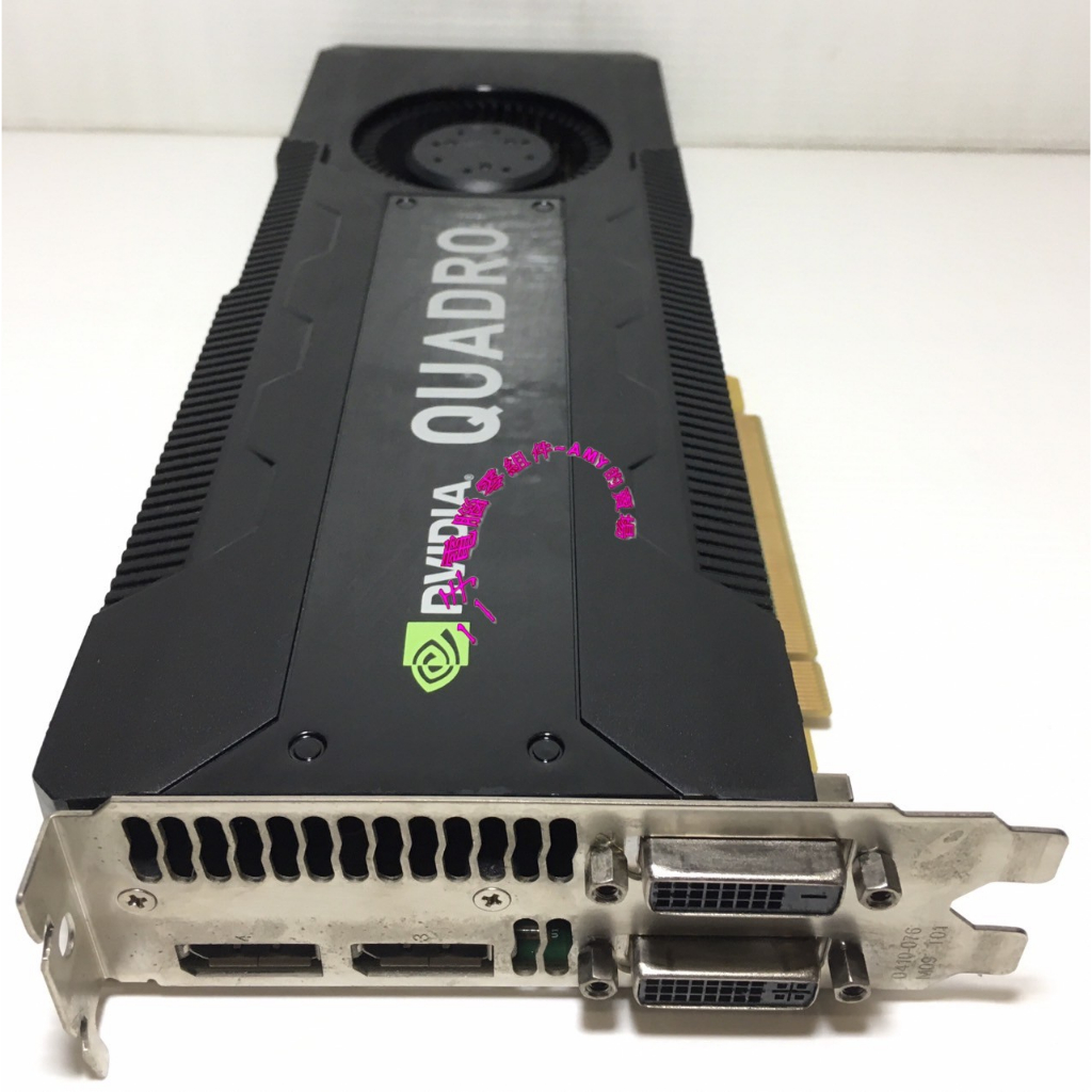 《K5000 4G 》NVIDIA Quadro K5000 for MAC；繪圖卡(6Pin電源)