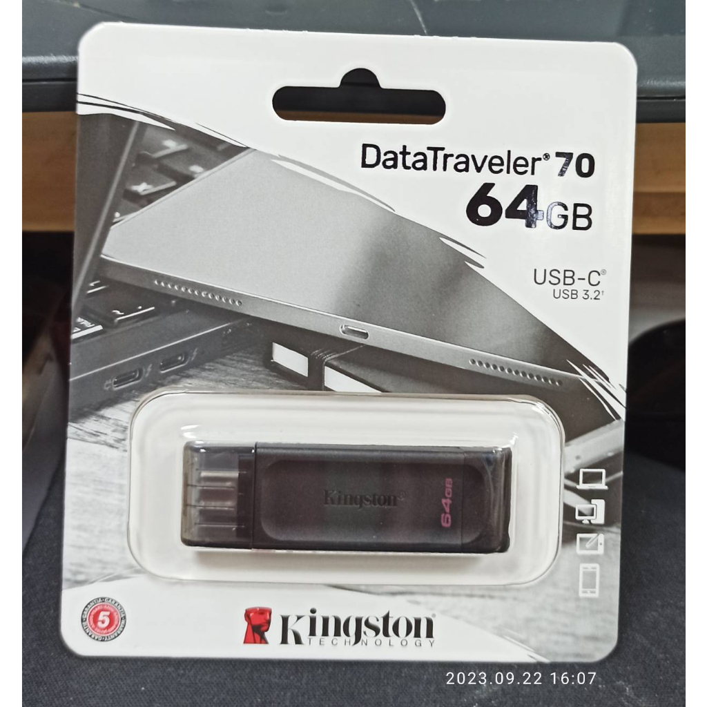 金士頓DataTraverler70 USB-C 64GB