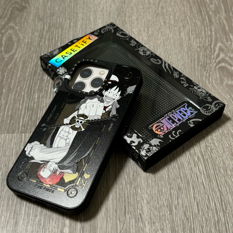 iphone 14 pro max二手九成新 CASETiFY 已絕版航海王聯名手機殼