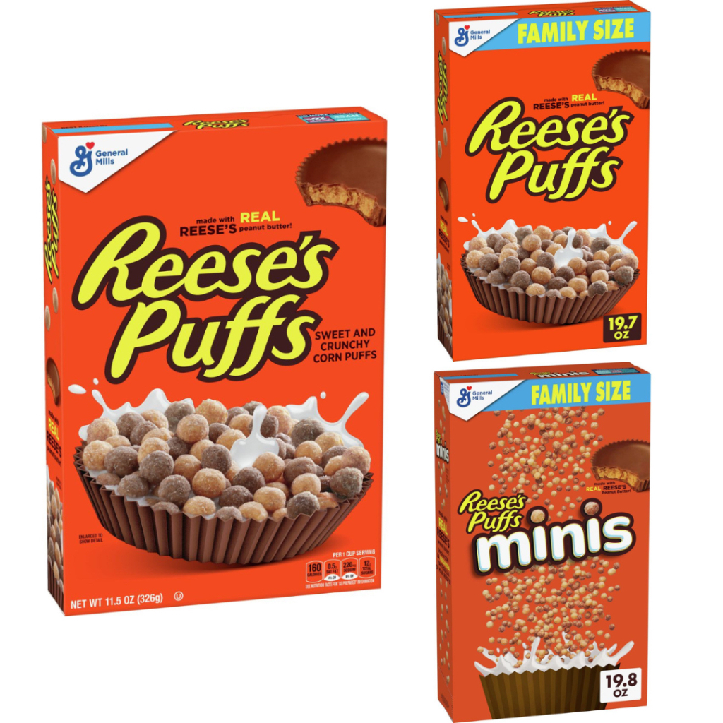 CJ🇺🇸美國代購🇺🇸Reese's Puffs Cereal🥜 巧克力花生醬麥片 巧克力麥片 早餐穀片 歐美零食