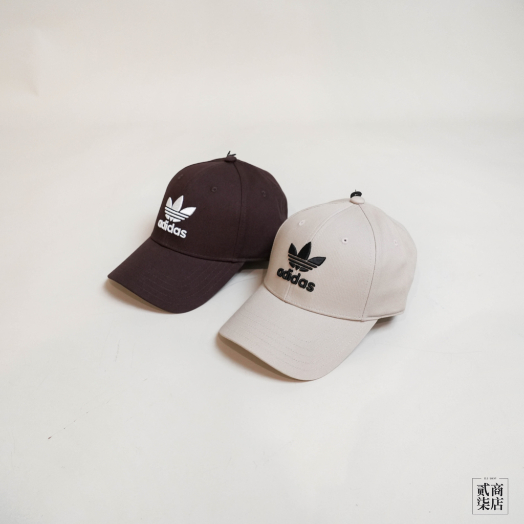 貳柒商店) adidas Trefoil Cap 男女款 三葉草 基本款 老帽 帽子 燕麥色 IL4845 IL4846