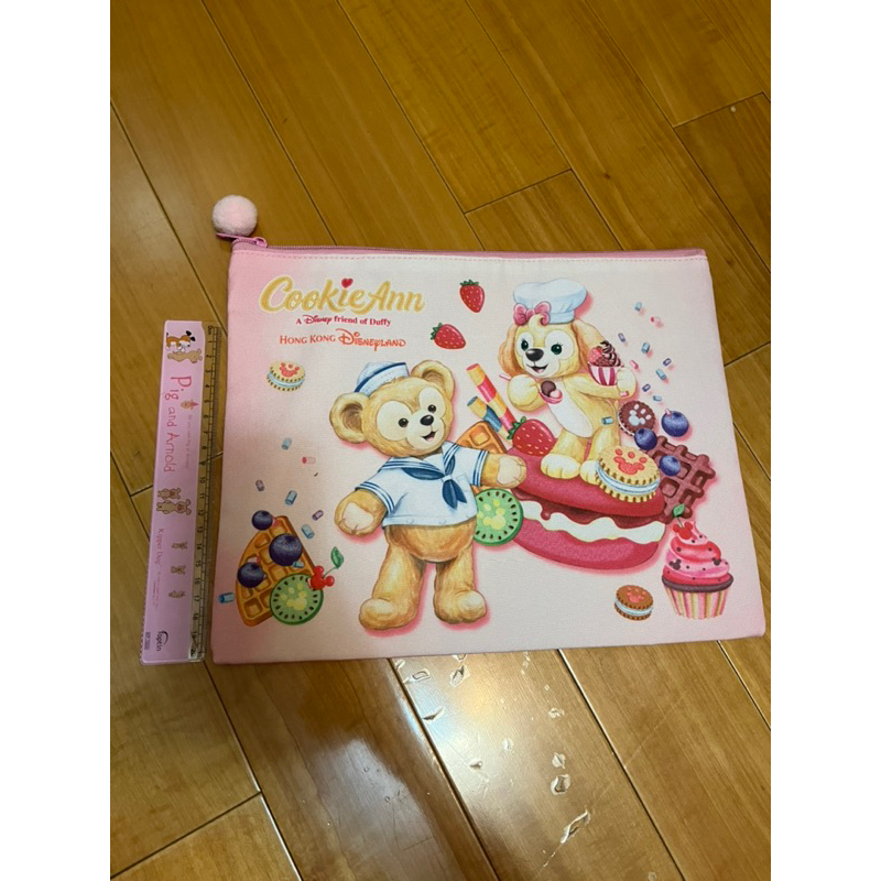 香港迪士尼達菲熊、廚師狗文件袋
