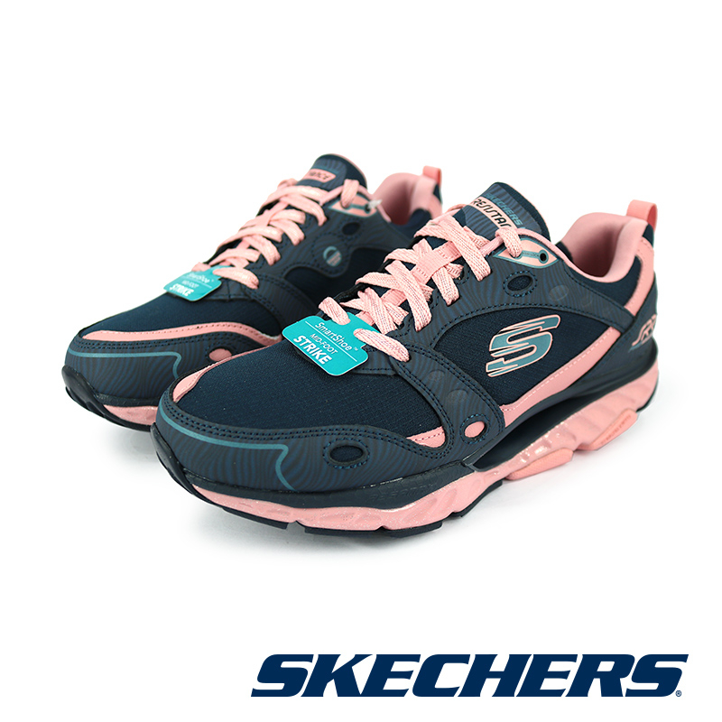 【SKECHERS】女  慢跑系列 SRR PRO RESISTANCE  - 896066 - 粉藍NVPK