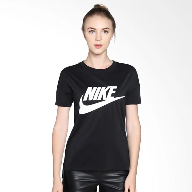 全新Nike 女生 經典黑白logo 短袖T恤 S號