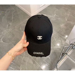 香奈兒帽子 Chanel老帽 做舊 棒球帽 破壞鴨舌帽