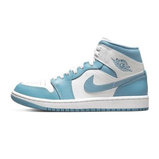 Air Jordan 1 Mid " UNC " 北卡藍 女鞋 男女段 BQ6472-141