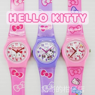 HELLO KITTY 系列卡通錶 三麗鷗塑膠錶 台灣製造 正版公司貨