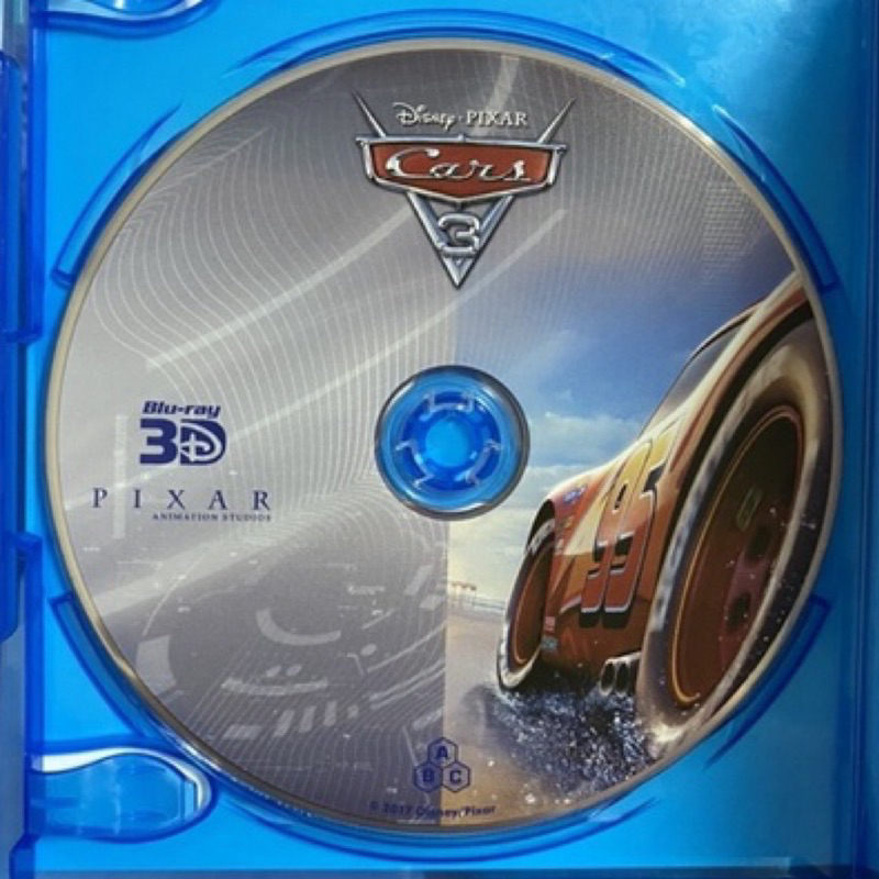 汽車總動員3 Cars 閃電再起 藍光 3D 單碟 經典 迪士尼 皮克斯 卡通 動畫 電影 得利