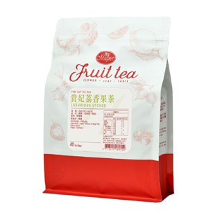 【肥麥莉】曼寧 貴妃荔香果茶 40入/袋 "無咖啡因" 袋裝