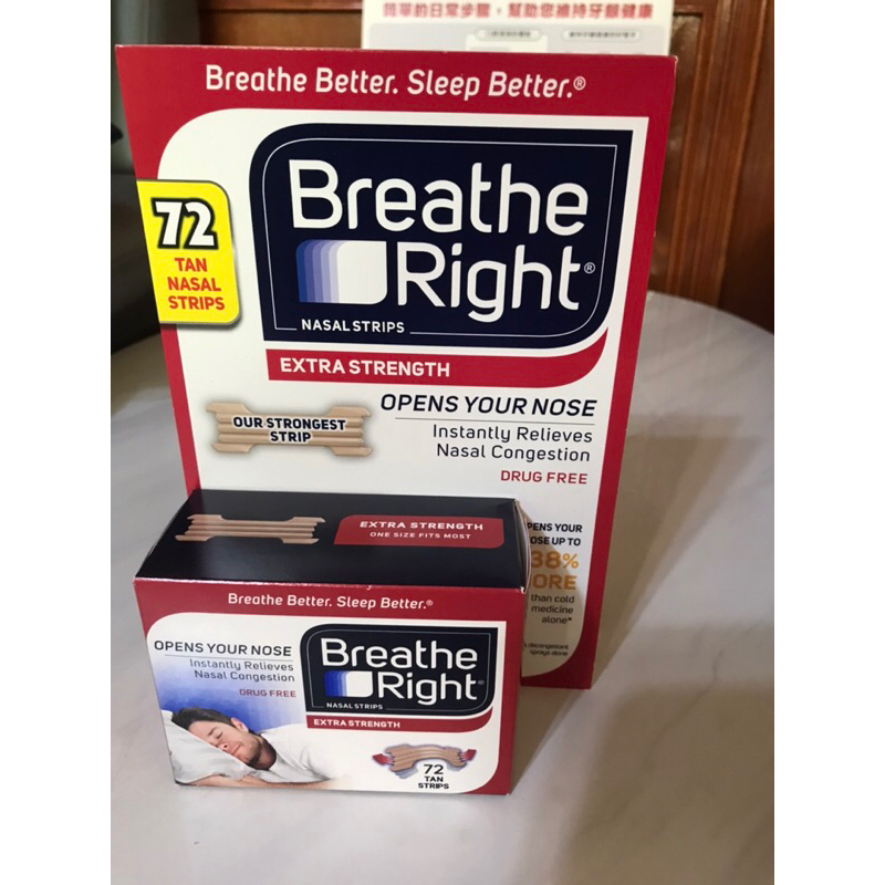 現貨 面交800 美國好市多Breathe Right 鼻舒樂 extra版 72片/盒