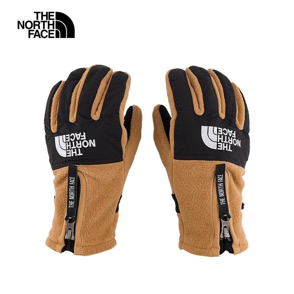 The North Face DENALI ETIP GLOVE 中 可觸控搭扣拉鍊手套 NF0A7RJBI0J 棕