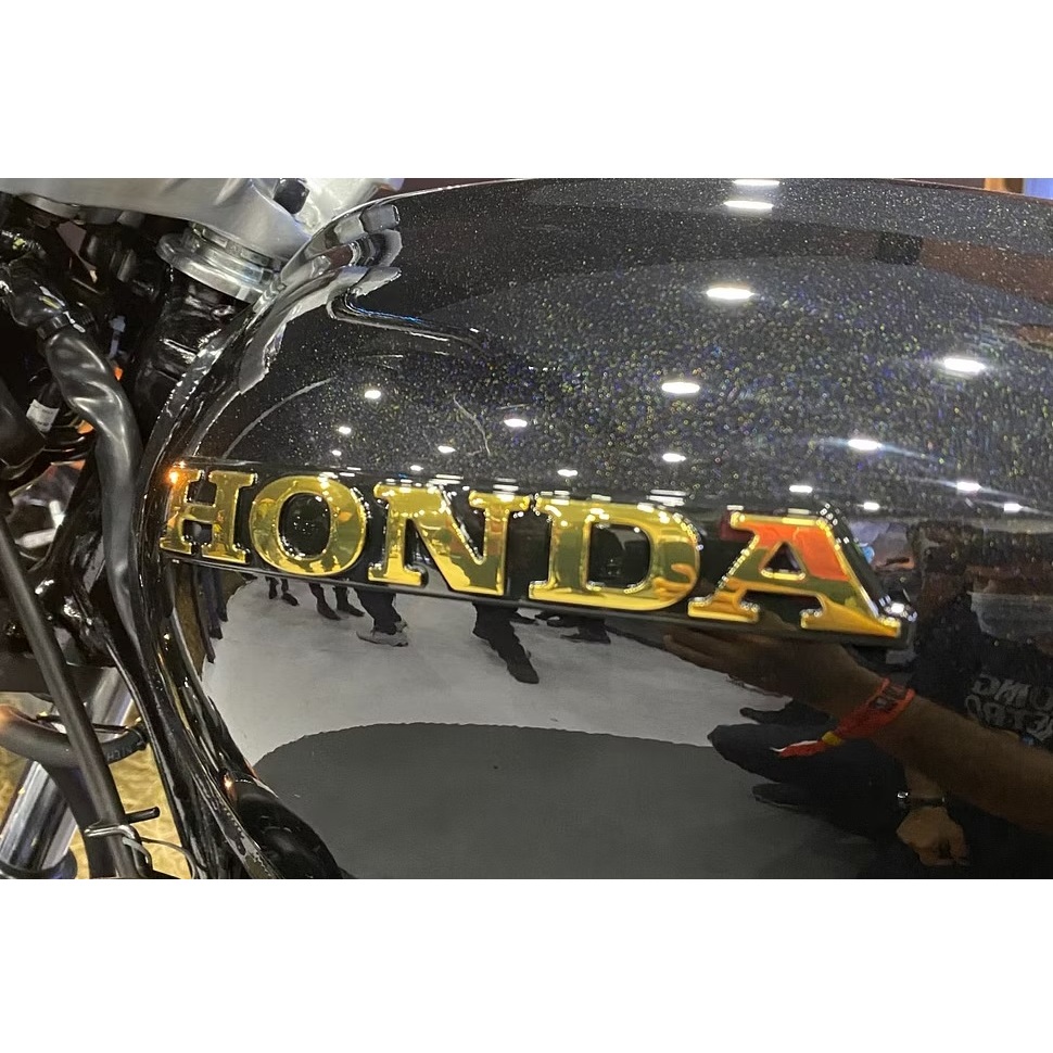 HONDA原廠零件" HONDA" 油箱字體 金色 周年紀念版 限量 CB350 CB350RS 專用