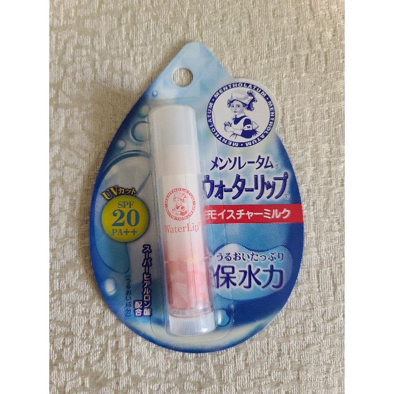 日本製 樂敦 曼秀雷敦 WaterLip 防曬保濕 護唇膏 牛奶香 4.5g