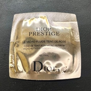 [出清] 2024/01到期 Dior 迪奧 精萃再生花蜜微導粉底 #2N 1ml 試用包 小樣 2024/01