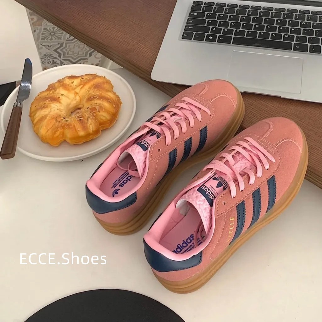 【ECCE】Adidas Originals Gazelle Bold 粉色 焦糖底 厚底 H06122