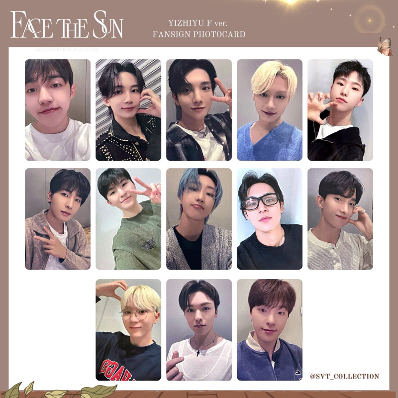 SEVENTEEN セブチ みにくい Face the Sun トレカ 特典 ディノ SEVENTEEN セブチ みにくい Face the Sun トレカ 特典 ディノ