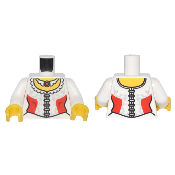 LEGO 樂高 人偶 身體 衣服 禮服 城堡 公主 973pb0698c01