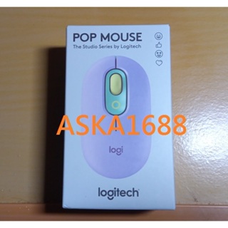 Logitech 羅技 POP Mouse 無線藍芽滑鼠 同色系 夢幻紫 我最便宜