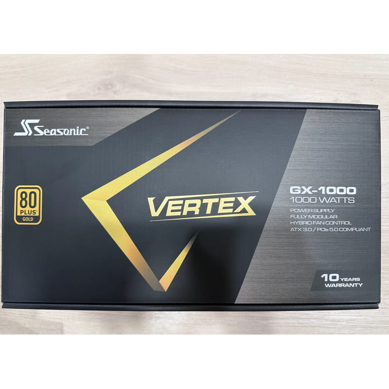 Seasonic 海韻 VERTEX GX GX-1000 電源供應器 金牌 ATX3.0 全模組