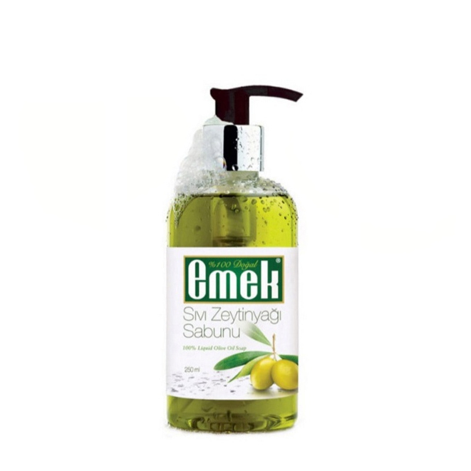 【現貨】EMEK 250ML 橄欖液體皂 100%天然橄欖油製成 洗臉沐浴適用 橄欖油皂 土耳其香皂
